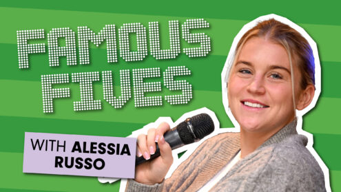 Famous Fives: Alessia Russo